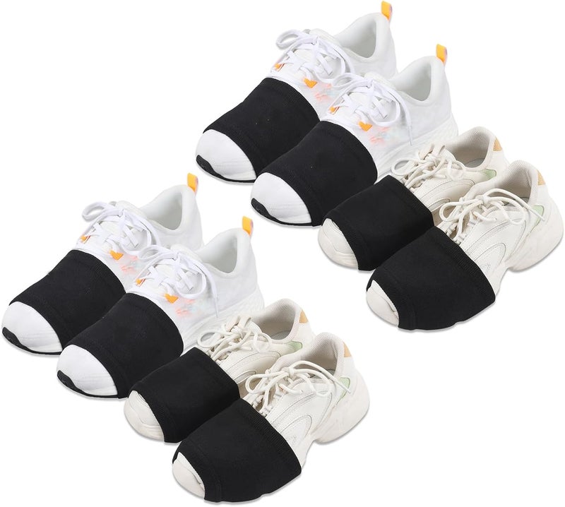 YAVOUN Socks for Dancing - 4 Pairs, Dance Shoe Covers for Dancer Easy pivoting and Sliding on Sticky Indoor Dance Floors - Image 1